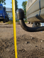 Фаркоп HY 33 для HYUNDAI Tucson (исключая а/м с дв. 2,4л) 2018- / KIA Sportage IV рест. (кроме  а/м с дв.2,4л), Автос, нагрузка 1600/100 кг. БЕЗ подрезки бампера от магазина ФаркопРос